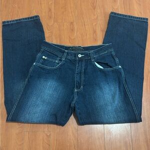 South Pole Dark Blue Relaxed Fit Jeans